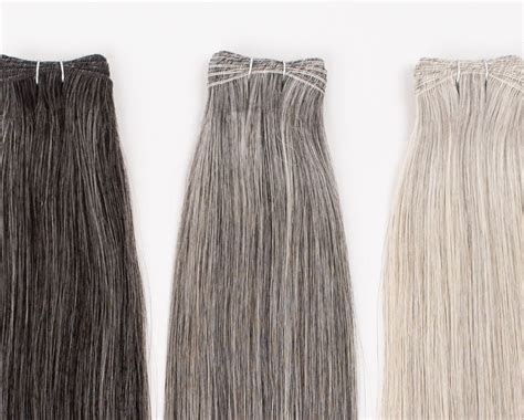 Gray Hair Extensions: Transform Your Look with 50 Shades of Silver