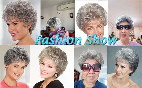 Gray Short Curly Synthetic Wig: A Perfect Fit for Every Style