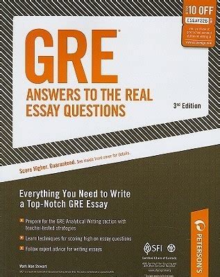 Gre Answers To Real Essay Questions PDF