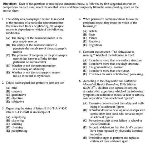 Gre Practice Test Questions And Answers Doc