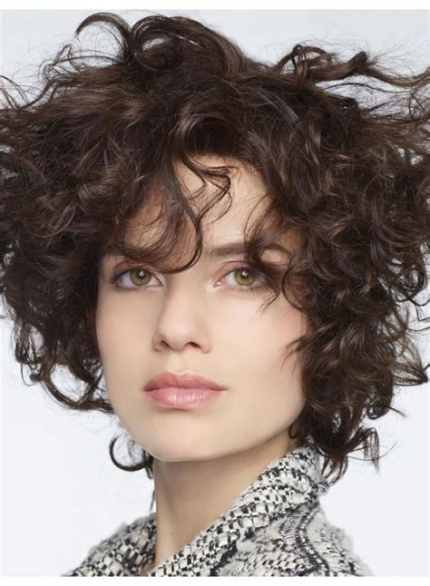 Great Curly Brown With Bangs Fantastic Wigs