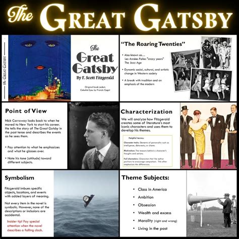 Great Gatsby Lesson 10 Handout 24 Answers Doc