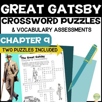 Great Gatsby Vocabulary Crossword Answer Key Epub