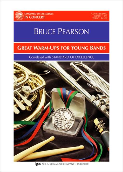 Great Warm-ups for Young Bands Correlated with Standard of Excellence Concert Band Grade 1 to 2 1 2 Score and Parts Standard of Excellence In Concert