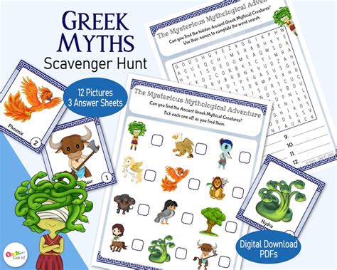 Greek Scavenger Hunt Questions And Answers Kindle Editon