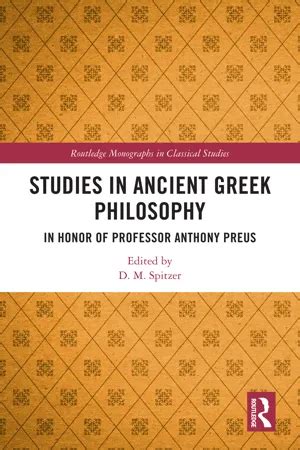 Greek Studies in the Philosophy and History of Science 1st Edition Doc