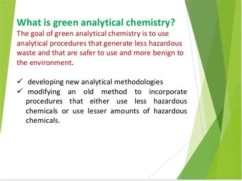 Green Analytical Chemistry PDF