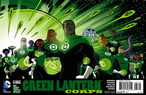 Green Lantern 37 Darwyn Cooke Variant Cover Edition Doc