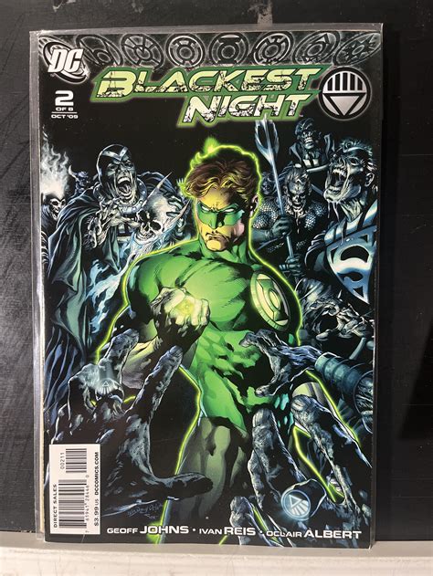 Green Lantern 48 Variant Cover Blackest Night Reader