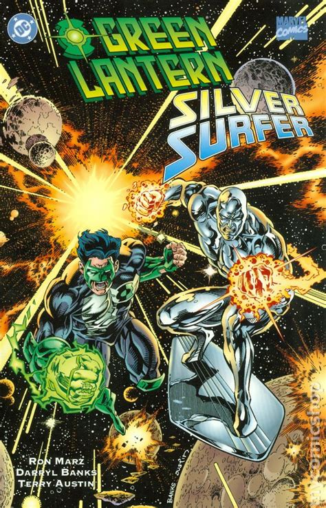 Green Lantern and Silver Surfer Unholy Alliances DC Marvel Comics Doc