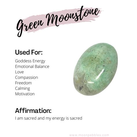 Green Moonstone Meaning: Uncover the Healing Powers of Hope, Peace, and Spiritual Growth