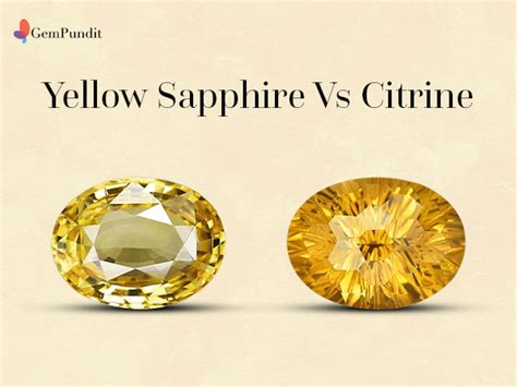 Green Yellow Stone: Peridot VS Citrine