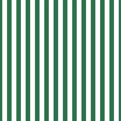 Green and White Stripes