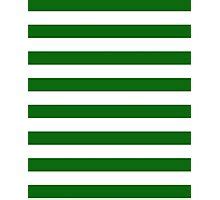 Green and white hoops: