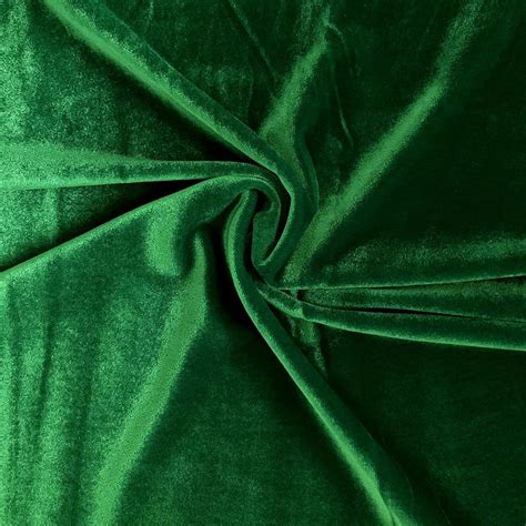 Green fabric: