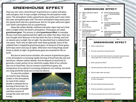 Greenhouse Effect Answers Kindle Editon