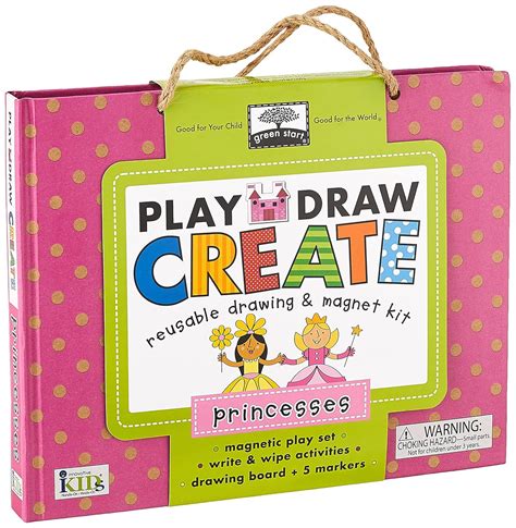 Greenstart Play, Draw, Create Princess Reusable Drawing &amp Kindle Editon