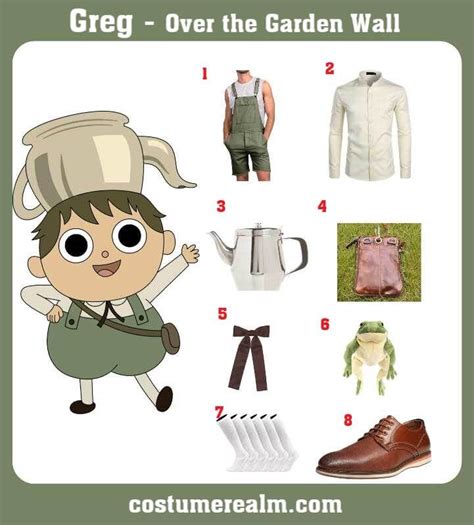 Greg Costume Over the Garden Wall: A Comprehensive Guide for Fans