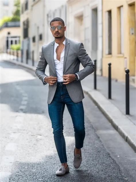 Grey Blazer Combinations