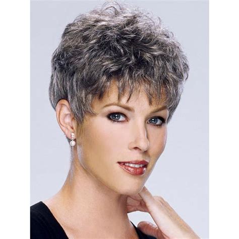 Grey Curly Cropped Wig: The Epitome of Style