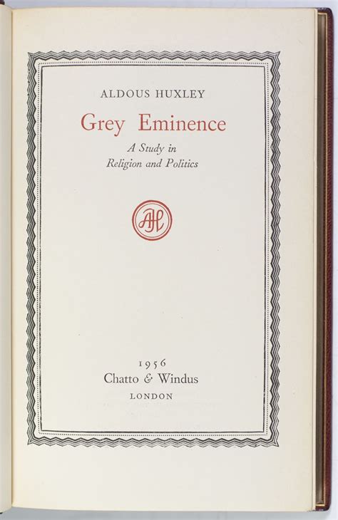 Grey Eminence A Study in Religion and Politics Epub