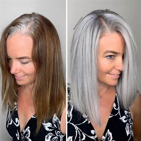 Grey Hair Dye on Brown Hair: A Comprehensive Guide to Achieving Silver Perfection