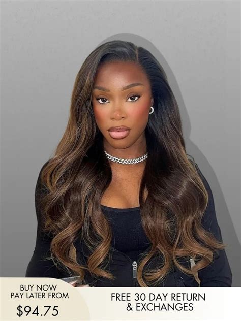 Grey Mixed with Light Brown Wig Loose Wave Wig: The Perfect Balance