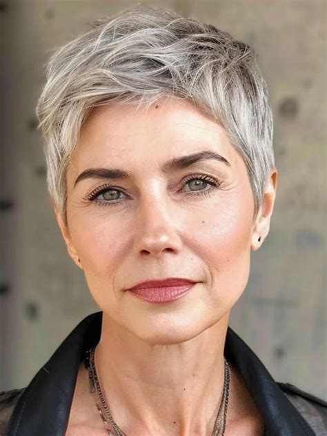 Grey Wigs Short 4" Monofilament Wigs