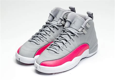 Grey and Pink Jordans