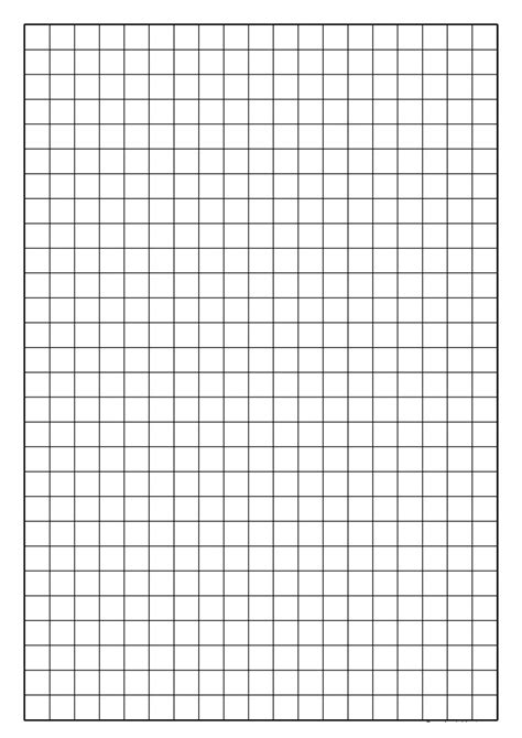 Grid Paper Template