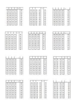 Griddable Answer Sheet Reader