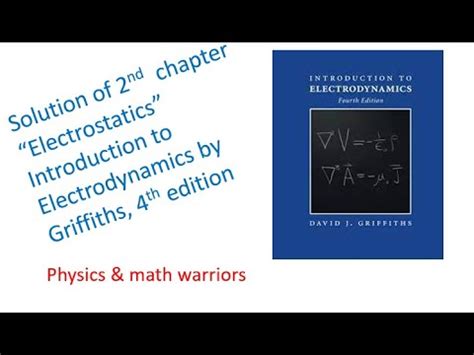 Griffiths Electrodynamics 2nd Edition Solutions Reader