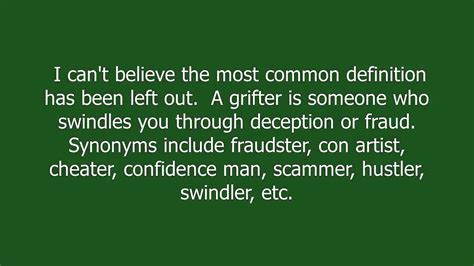 Grifter Thesaurus: The Ultimate Lexicon for Unethical Deception