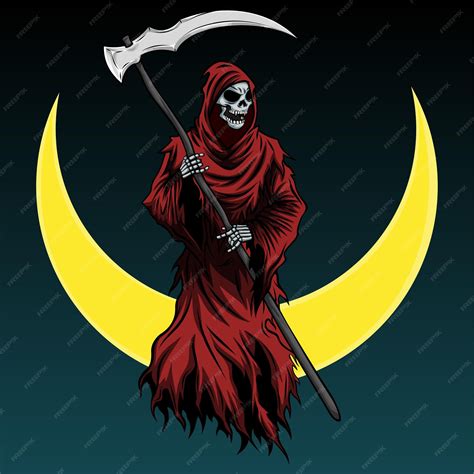 Grim Reaper in Red: Unveiling the Unseen