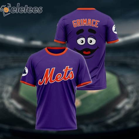 Grimace Mets Shirt: A Fashion Statement with a Touch of Nostalgia