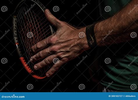 Gripping the racket incorrectly.