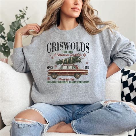 Griswold's Tree Farm Sweatshirt: A Festive Holiday Tradition