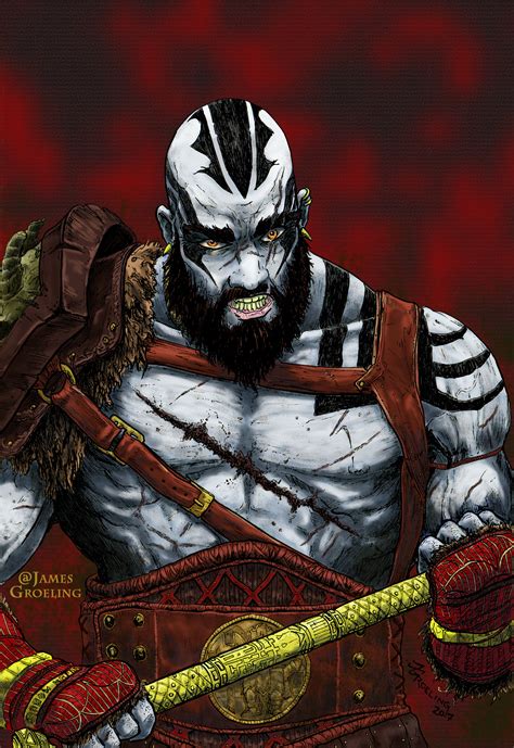 Grog Strongjaw, the Mighty Goliath Barbarian of Vox Machina