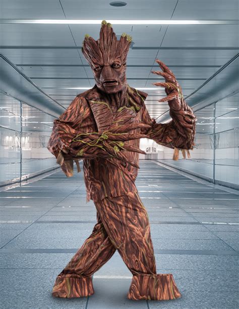 Groot Adult Costume: Transform Yourself into the Beloved Guardian of the Galaxy