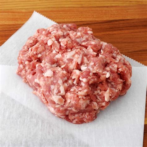 Ground Pork: