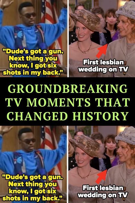 Groundbreaking Television Moments