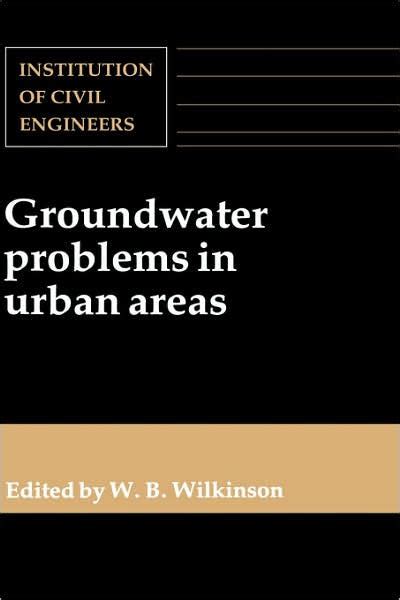 Groundwater Problems in Urban Areas (Hardback) Ebook Doc