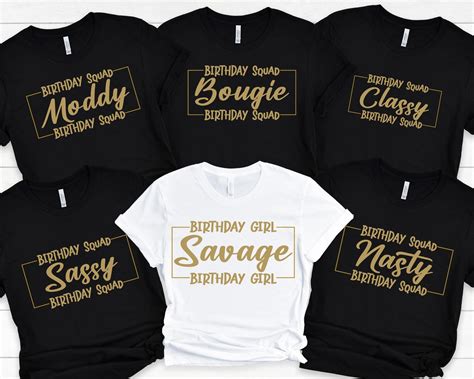 Group Birthday Shirts: A Fun and Festive Way to Celebrate