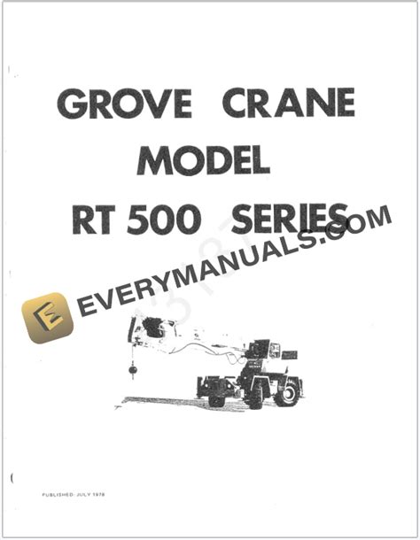 Grove Rt522 Crane Manual Complete Pdf Ebook PDF