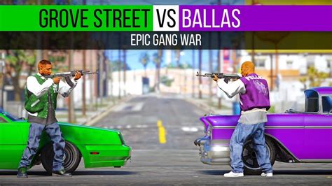 Grove Street vs. Ballas: A Perennial Gang Rivalry