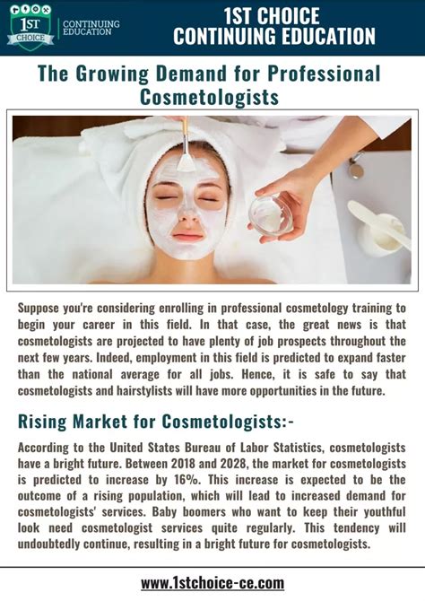 Growing Demand for Skilled Cosmetologists: