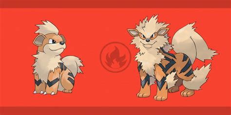 Growlithe and Arcanine: The Legendary Fire Dogs