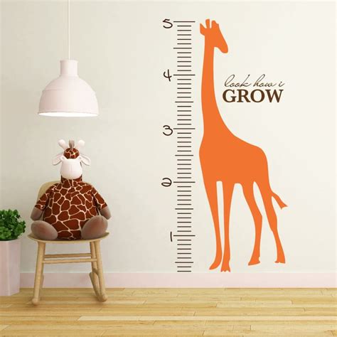 Growth Chart Wall Sticker