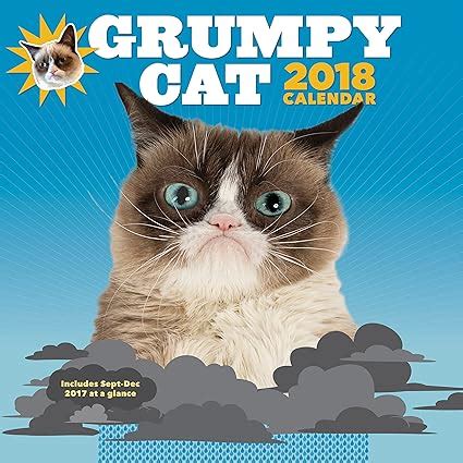 Grumpy Cat 2018 Wall Calendar PDF