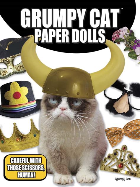 Grumpy Cat Paper Dolls PDF